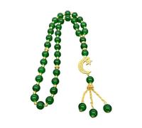 Xinsheinelry Stylish Prayer Hand Chain Glass Bead Rosary Bracelets Cross Pendants Bracelets Catholicism Prayer Religious Jewelry Tasbih