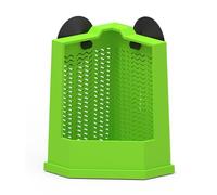 Xinsheinelry Suction Cup Reptiles Feeder ABS Corner Feeding for Bearded Dragons Lizards Terrariums Feeding Station Corner Bowl