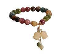 Xinsheinelry Trendy Rainbow Pad Stable Resin Beads Skin Friendly Design for Everyday Way Nonallergenic Resin Pad Charm
