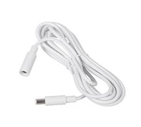 Xinsheinelry White DC5521 Power Extension Cable Cord 36W For Security Cameras Routers Solar Panel LED Lights 1m To 15.0m Ceiling Mounted Camera Power Adapter Cable