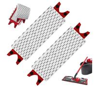 XINSUO® 2 Pieces Mop for Vileda Ultramax/UltraMax Plus/Easy Wring UltraMax Set,Mop Heads Replacement Vileda,Microfibre mop Pads, Washable and Reusable(35 * 14cm)