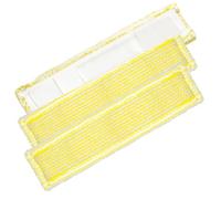 XINSUO 3 x Microfibre Windscreen Accessory for Kärcher Window Cleaner WV1 WV50 WV75 (Yellow)