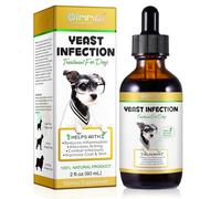 XINSZLIN Yeast Infection Treatment for Dogs - Dietary Supplement with Herbal Blend to Soothe Itching & Promote Skin Health - Bacon Flavor