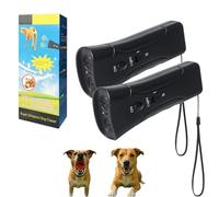 Xintianwang PetGentle Dog Trainer - Handheld High-Frequency Bark Deterrent with LED Flashlight - Portable Behavior Corrector for Jumping and Chewing - Safe for All Dog Breeds (2 PCS)