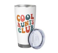 Xinvast Auntie Gift Ideas, Aunt Mugs from Niece, Nephew - Cool Aunt Gift for Aunts to Be, Auntie Promoted to Aunts - Birthday, Mothers Day, Christmas Gifts,20 Oz Coffee Tumbler