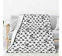 Xinvast Penguin Blanket Animal Throw Blanket Super Soft Flannel Fleece Throw Blanket Lightweight Plush Fuzzy Bed Blanket for Couch 50"X60"