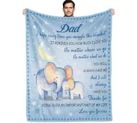Xinvery Dad Gifts from Daughter Son,to My Dad Gifts Blanket Daddy Birthday Gifts Presents for Dad Gifts for Dad Birthday Father's Day Decorations 50"X60"