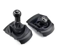 XINWELZ Car Gear Lever Compatible with SEAT for Ibiza 2002 2003 2004 2005 2006 2007 2008 Car Styling Gear Shift Knob Lever Stick Gaiter Automatic Gear Knob Shifter Adapter