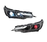 XINWELZ car headlight front light Compatible With Toyota For Corolla 2017 2018 Replacement 2pc Headlights DRL Turn Signal High Beam Projector Lens Assembly Accessories