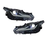 XINWELZ car headlight front light Compatible With Toyota For Corolla 2019 2020 2021 2022 Replacement 2pc Head Lights Style Replacement DRL Daytime Lights Lighthouse Projector