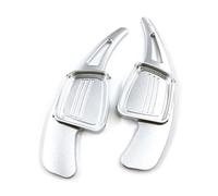 XINWELZ Car Shift Blade Compatible with TT 2015 2016 2017 2018 2019 Aluminum Extension Shift Cover Car Steering Wheel Shift Paddle Shifter Extension Car Universal Picks(Silver)