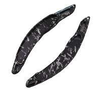 XINWELZ Car Shift Paddles Compatible with Mitsubishi for Eclipse for Cross 2018-2019 for Lancer 2010-2016 Car Steering Wheel Paddle Shifter Extension(Satin Black)
