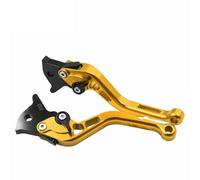 XINWELZ Clutch Levers Compatible with for Z750 2004-2006 2005 Motorbike Handlebar Adjustable Lever CNC Folding Motorcycle Brake Clutch Levers Handle Lever(Yellow)