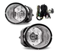 XINWELZ Fog Lamp Assembly Compatible With Nissan For Sentra 2000-2003 For Maxima 2000-2001 For Frontier 2001-2004 For Xterra 2002-2004 Front Bumper Fog Lights