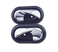 XINWELZ Interior Door Handles Compatible with Dacia for Sandero MK1 2007 2008 2009 2010 2011 8200730863 8200387749 Interior Door Handle Front Rear Left Right(2Pcs Left Right Pair)