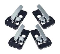 XINWELZ Interior Door Handles Compatible with Kia for Rondo 2007 2008 2009 2010 2011 2012 82610-1D000 82620-1D000 Front Rear Left Right Interior Door Handle Chrome(4pcs)