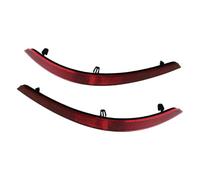 XINWELZ Rear Bumper Reflector Compatible With VW For Sharan 2011-2023 Car Rear Bumper Reflector Taillight Brake Fog Warning Lamp Red Lens 7N0945105B 7N0945106B