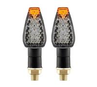 XINWELZ Sequential Blinkers 2pcs Universal Motorcycle Turn Signals Bendable Daytime Running Lights Accessories Universal Flowing Blinker Indicator Motorcycle Tail Lamp