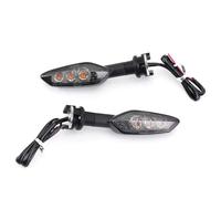 XINWELZ Sequential Blinkers Compatible With For XSR125 2021-2024 For XSR155 2019-2024 For XSR700 For XSR900 2016-2024 Motorcycle Indicator Turn Lamp Accessorie(Black,2pcs)