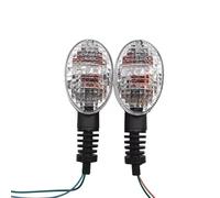 XINWELZ Sequential Blinkers For Ninja 250 For EX250 2008 2009 2010 2011 2012 For KLX250SF 2009 2010 2011 Motorcycle Turn Signal Light Indicator Lamp Accessories(Clear)