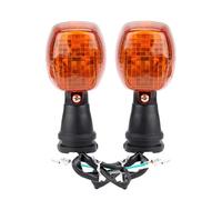 XINWELZ Sequential Blinkers For NINJA500 1994-2005 For NINJA 500R 2006-2010 For GPZ500 1990-1993 For GPZ500S 1992-2003 For GPZ1100 1995-1999 Motorcycle Turn Signal Indicators(Yellow)