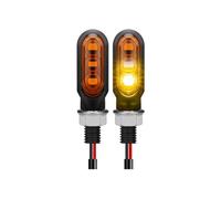 XINWELZ Sequential Blinkers Motorcycle Turn Signal Lights Amber Flowing Directional Signal Lamp Universal Motorcycle Turn Signal Light Flasher Indicator Accessories(Yellow,2)