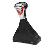XINWELZ Transmissions Knob Stick Compatible with A4 B8 Q5 2009 2010 2011 2012 2013 2014 2015 Car Styling Inner Shifter Shift Knob Shifter Head with Tie Downs Protective Cover Car