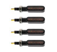 XINWELZ Turn Signal Compatible With Suzuki 2pcs 4pcs Aluminium Motorcylce Turn Signal Lights Amber Flowing Turn Signal Lamp Light Waterproof(4pcs Amber White)