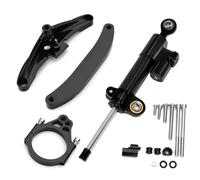 XINWELZ Z Compatible With For FZ1 2006-2015 Motorcycle Damper Steering Stabilize Handlebar Stabilizer Mounting Holder Universal Accessories(Black)