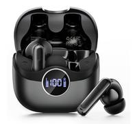 xinwld Adaptive Hybrid Active Noise Cancelling Earbuds, 2026 New Wireless Earbuds, Wireless Charging & Fast USB Charging, 6-Mic ENC Deep Bass, Bluetooth Earphones with 40H Playtime, IP7 Waterproof