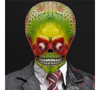 Xinxiaomeng Alien Mask Realistic Mars Monster Funny Brain Alien Masks Halloween Costume Props Adult