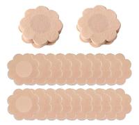 XINXINGDINGSHENG 40Pcs Nipple Pasties Covers Invisible Waterproof Petals Shape Sticky Nipplecover, Disposable Self Adhesive Nipplecovers, Nipples Sticker Bras, Nip Covers for Women