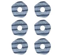 XINXINGDINGSHENG 6 PCS Efficient Cleaning Pads, Reusable Mop Pads for Eufy X10 Pro OMNI Robot Vacuum Cleaners, Washable Wipes Accessories Robot Vacuum Cleaner Replacement Microfiber Mop Cloth