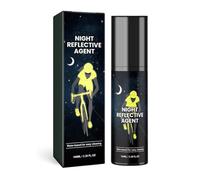 xinxinyu Glow in the Dark Spray Paint, 3.38oz Clear Coat that Glows, Glow Paint for Clothes, Long-Lasting Reflective Paints for High Visibility (Yellow)