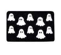 xinxinyu Halloween Bathroom Rugs,Halloween Spooky Ghosts Kitchen Mat,Halloween Ghost Decorative Non-Slip Floor Mat for Halloween Indoor Outdoor Entrance Decor(60x40cm) (B)