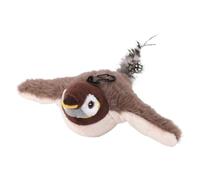 xinxinyu Interactive Chirping Bird Cat Toy,Flying Flapping Bird Cat Toy,Chirping Bird Cat Toy Flapping Wings,Flying Bird Cat Toys for Indoor