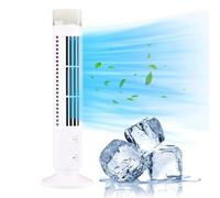 xinxinyu Newest Portable Tower Fan, LED Bladeless with 25ft/s Velocity Quiet Floor Fan, 90° Oscillating Fans for Indoors with 3 Speeds,4 Modes,Fit for Summer Daily Use (White)