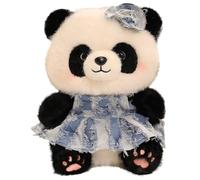 xinxinyu Panda Stuffed Animals With Skirt, Emotional Support Plush Panda, Realistic Pandas Plush, Emotional Companion Toy For Sleep, Cute Plush Pillow Hugging Gifts For Kids On Christmas And Birthday
