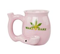 xinxinyu Portable Wake Ceramic Mug Novelty Bake Unique Glazed Ceramic Mug for Halloween Christmas Birthday Party Gift
