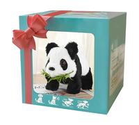 xinxinyu Robot Panda, Realistic Panda Stuffed Animal Toy for Kids, My Realistic Robot Pandas Plush, Smart Pandas Toy That Shake Head, Plush Animal Buddy for Boys Girls Kids Gift