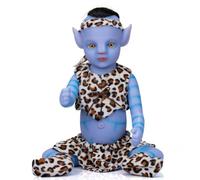 XinXinYuan 22 Inch Lifelike Reborn Avatar Baby Girl Doll That Look Real Full Soft Vinyl Body Glow-in-The-Dark Poseable Newborn Toy Toddler Dolls with Feeding Kit Gift Box Safe for Kids 3+