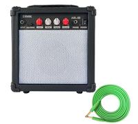 XINYAN Electric Guitar Amp 20 Watt Amplifier Portable Amp with Headphone Input Gain Powe Including Professional Noise Reduction Cable (White)