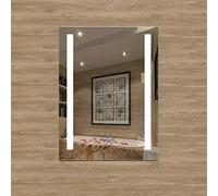 Xinyang 500x700 Wall Mounted Bathroom Mirrors with Lights,Demister Pad,Vertical