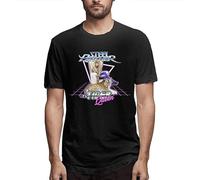 XINYANGDAO Steel Panther Men's Comfortable Short Sleeve Shirts Crew Neck Personality Fashion t-Shirt Size M