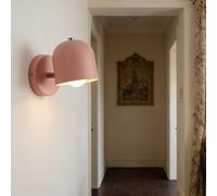XINYASEE Bedside Wall lamp, Modern Minimalist Wall lamp for Bedroom and Living Room, Creative Macaron Nordic Reading lamp for Balcony and Hallway, Background Wall lamp (Pink)