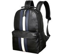 XINYASEE enuine leather backpacks, men's and women's computer backpacks, fashionable large-capacity backpacks, lightweight daily commuting backpacks, head layer cowhide backpacks (Black)