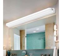 XINYASEE LED Mirror, Bathroom Wall Light Cool White 6000k 9-14W Shaving Wall Light Bathroom Living Room No Switch (hardwire Connection Required)(White, 60CM)