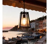 XINYASEE Lighting Outdoor Hanging Suspended Ceiling Lantern Traditional Vintage Pendant Light E27 (DD-J)