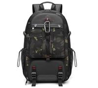 XINYASEE Mountaineering Backpack,Waterproof Outdoor Hiking Bag,50-80L Hiking Backpack,Men's Backpack Large Capacity Travel Bag, Rucksack Backpack for Mens Women Daypack Bag (camouflage-80L)