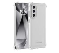 XINYEXIN Case for Samsung Galaxy A56 5G - Matte Translucent Soft TPU Silicone Shockproof Anti-Fingerprint Bumper Cover with Airbag Corners - White